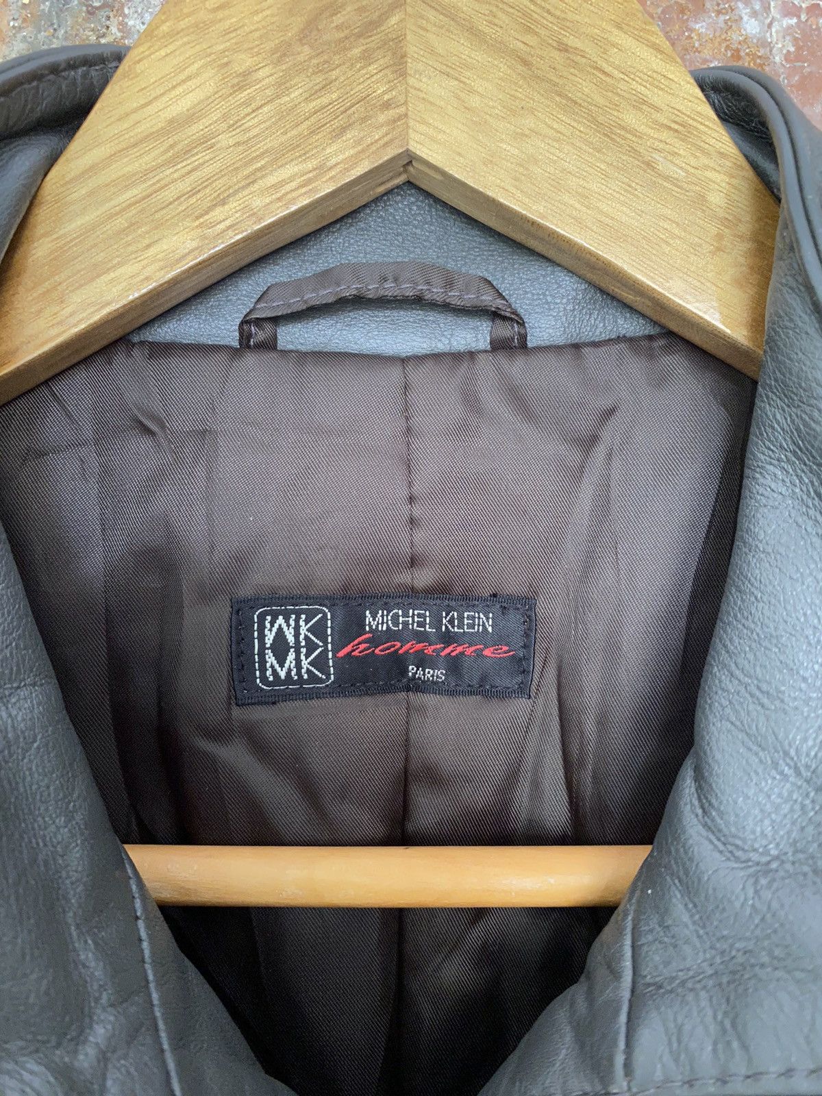 Tornado Mart MK Vertical pocket leather jacket Size US M / EU 48-50 / 2 - 12 Thumbnail