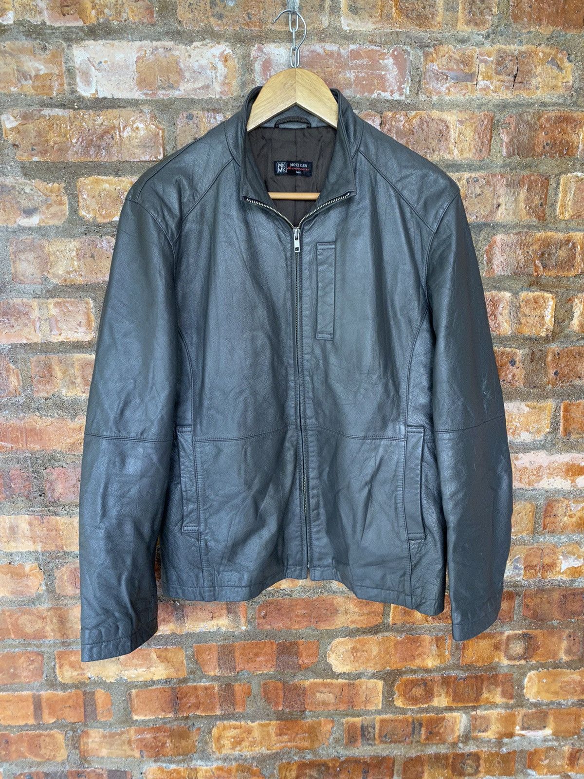 Tornado Mart MK Vertical pocket leather jacket Size US M / EU 48-50 / 2 - 3 Thumbnail
