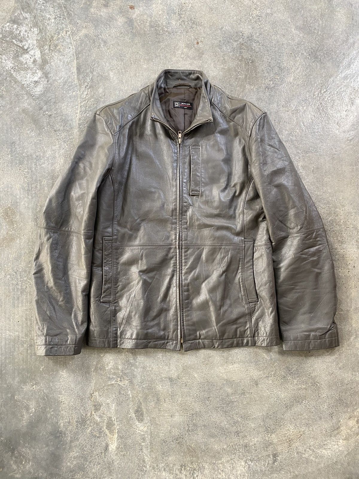 Tornado Mart MK Vertical pocket leather jacket Size US M / EU 48-50 / 2 - 2 Thumbnail