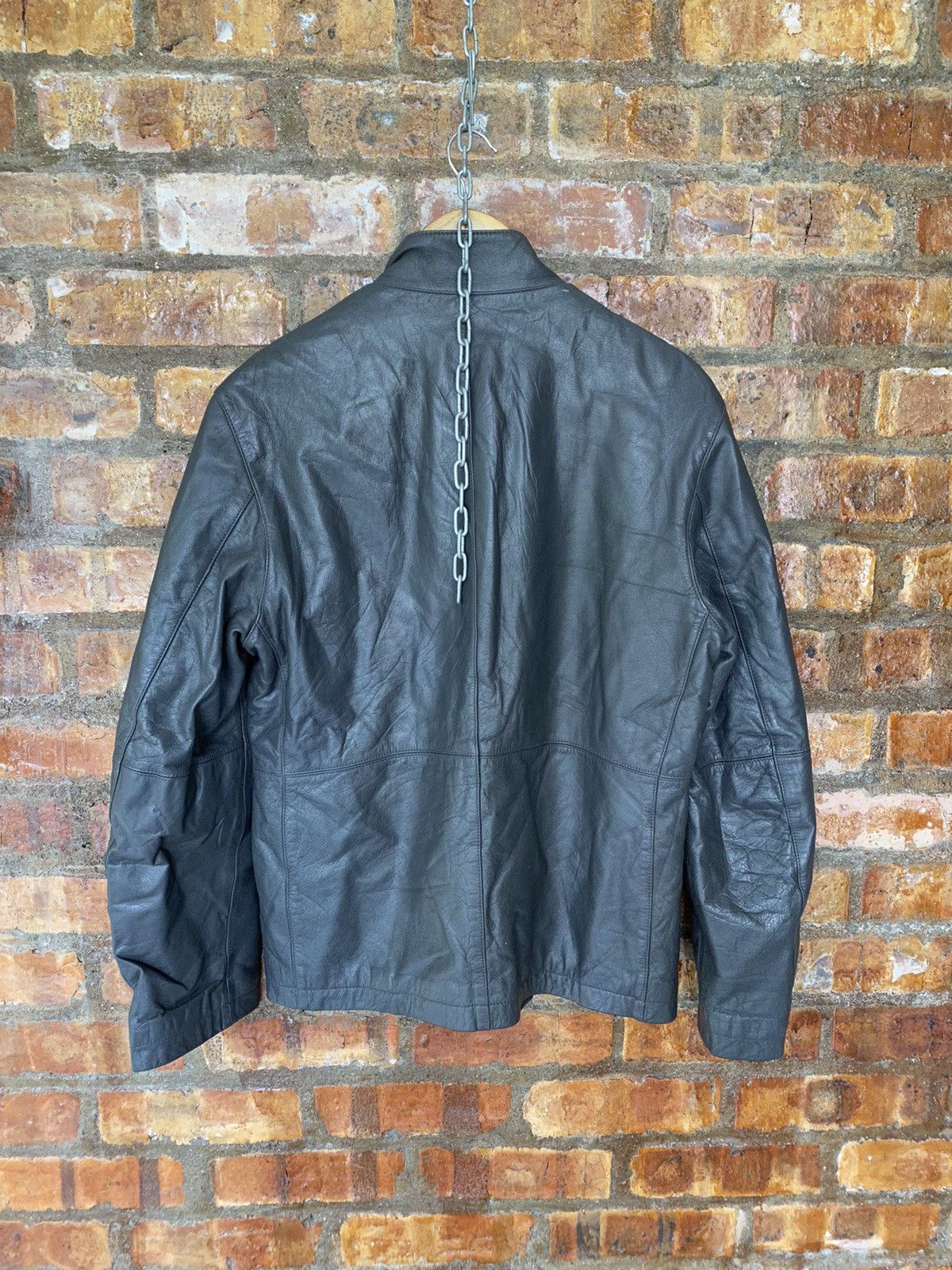 Tornado Mart MK Vertical pocket leather jacket Size US M / EU 48-50 / 2 - 10 Thumbnail
