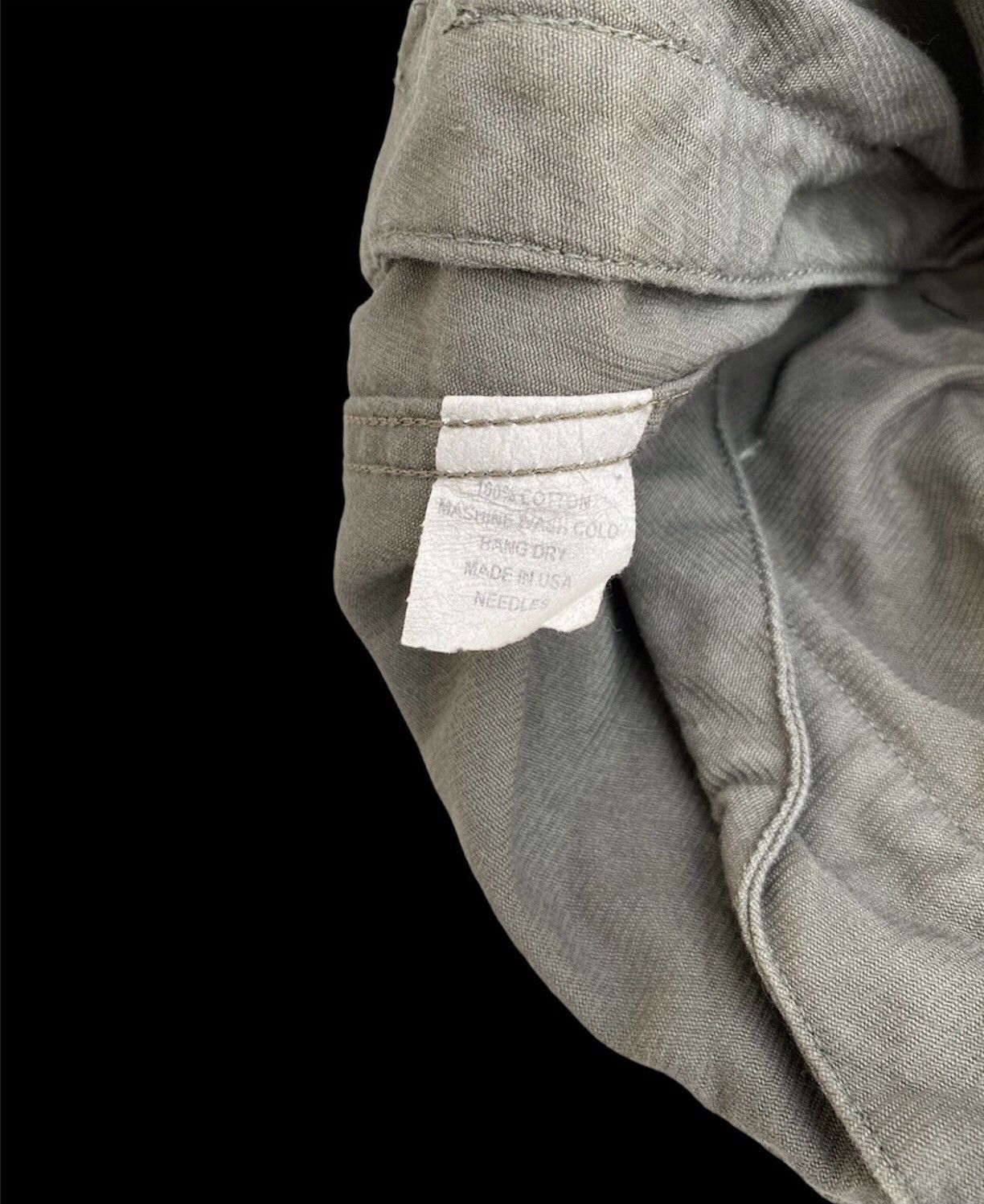 Needles × Nepenthes Needles Long Pants Streetwear Army Color Size US 35 - 4 Thumbnail