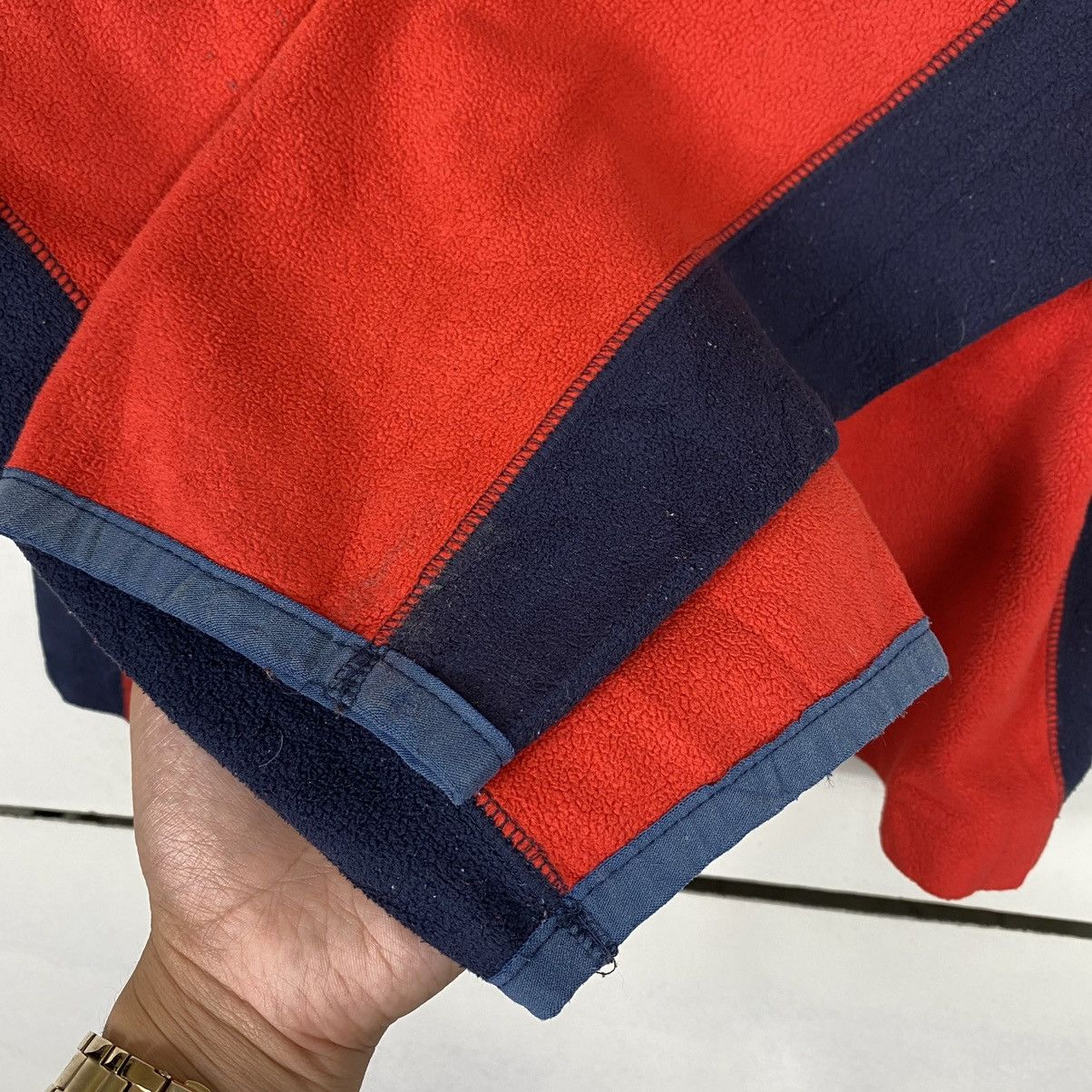 Gap 🔥 RIOT 🔥 Vintage 90s GAP Halfzip Fleece Size M Size US M / EU 48-50 / 2 - 7 Thumbnail