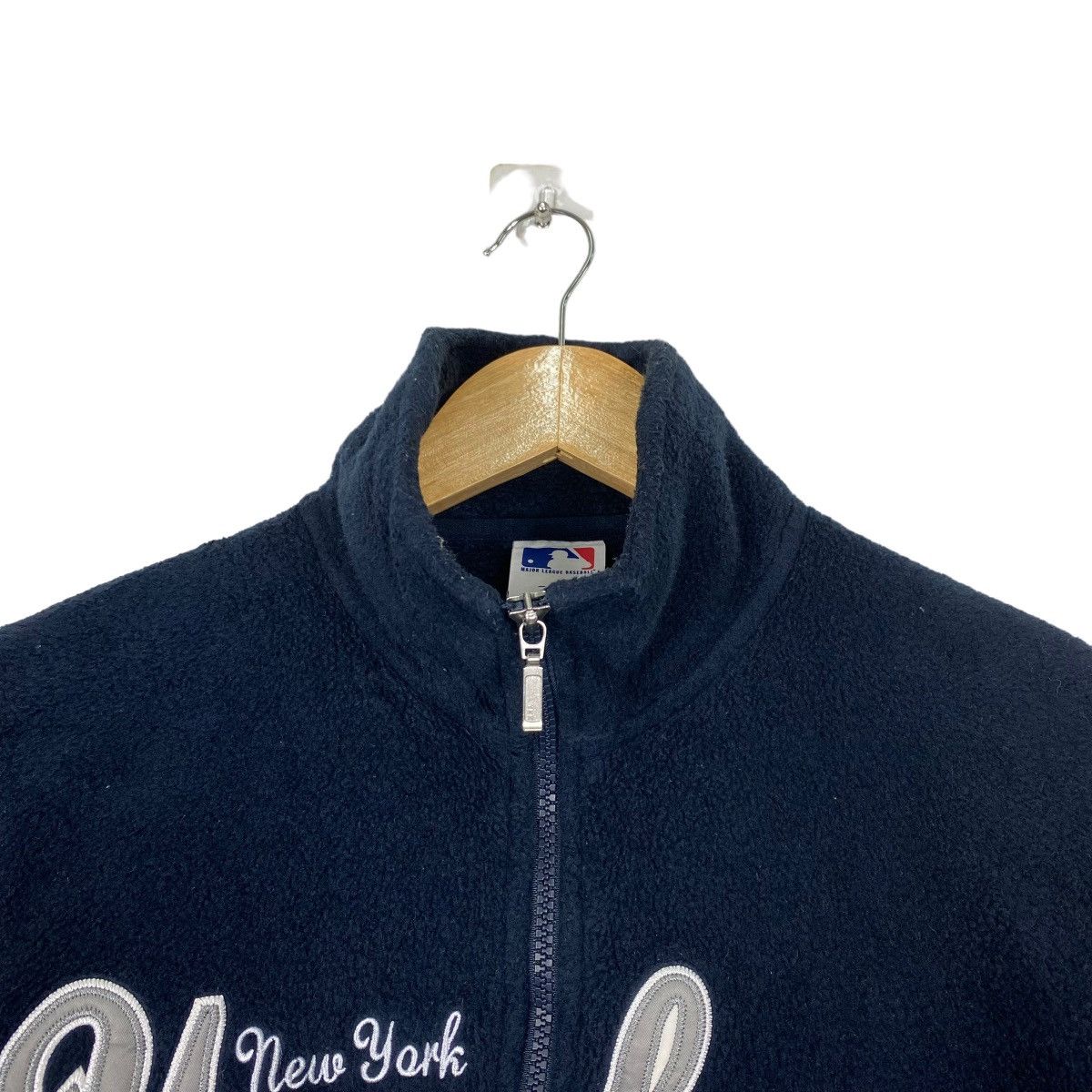MLB × New York Yankees 🔥 RIOT 🔥 New York Yankees Big Logo Halfzip Fleece Size US S / EU 44-46 / 1 - 4 Thumbnail