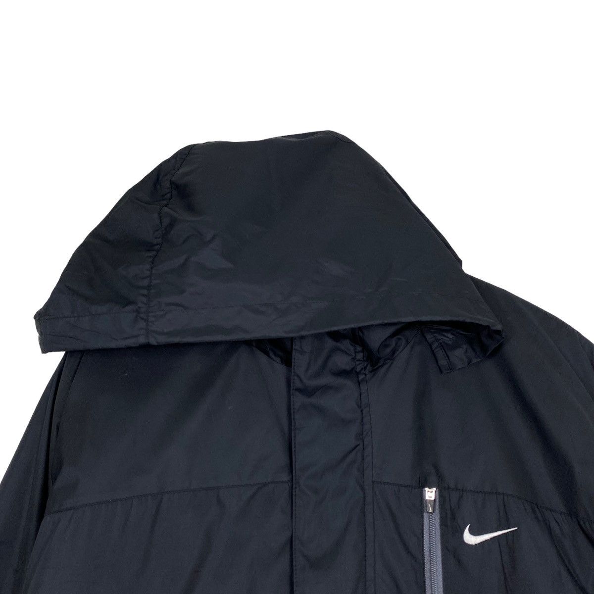 Nike Nike Small Logo Windbreaker Zipper Hoodies Jacket Size L Size US L / EU 52-54 / 3 - 5 Thumbnail