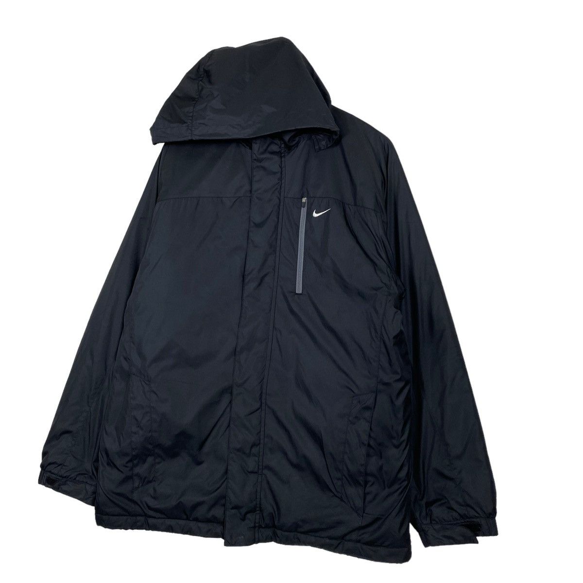 Nike Nike Small Logo Windbreaker Zipper Hoodies Jacket Size L Size US L / EU 52-54 / 3 - 2 Thumbnail