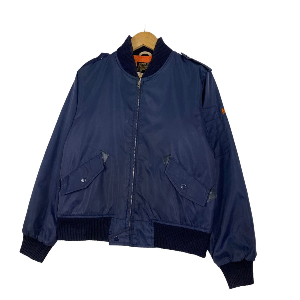 Alpha Industries 🔥Vintage 90s Field With Pile Liner Bomber Jacket Size M Size US M / EU 48-50 / 2 - 3 Thumbnail