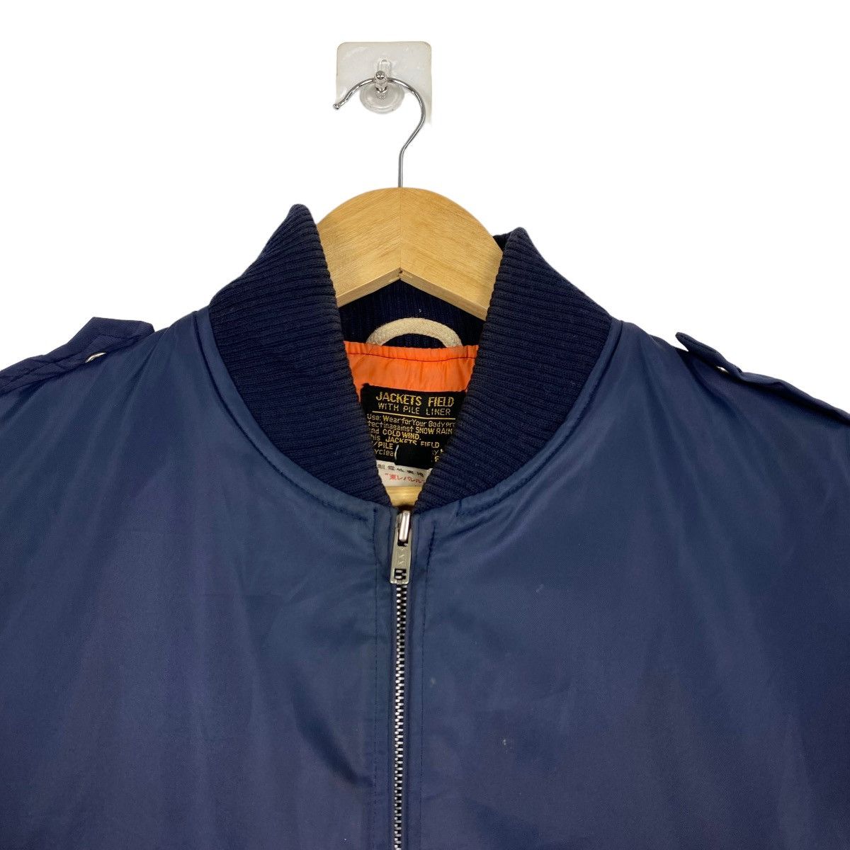 Alpha Industries 🔥Vintage 90s Field With Pile Liner Bomber Jacket Size M Size US M / EU 48-50 / 2 - 6 Thumbnail