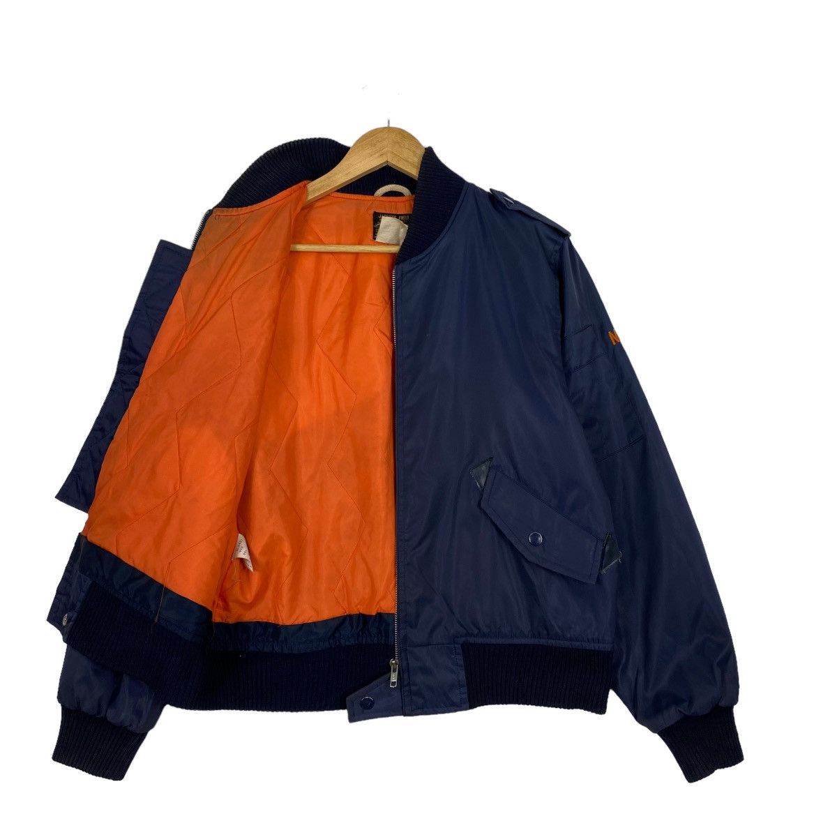Alpha Industries 🔥Vintage 90s Field With Pile Liner Bomber Jacket Size M Size US M / EU 48-50 / 2 - 1 Thumbnail