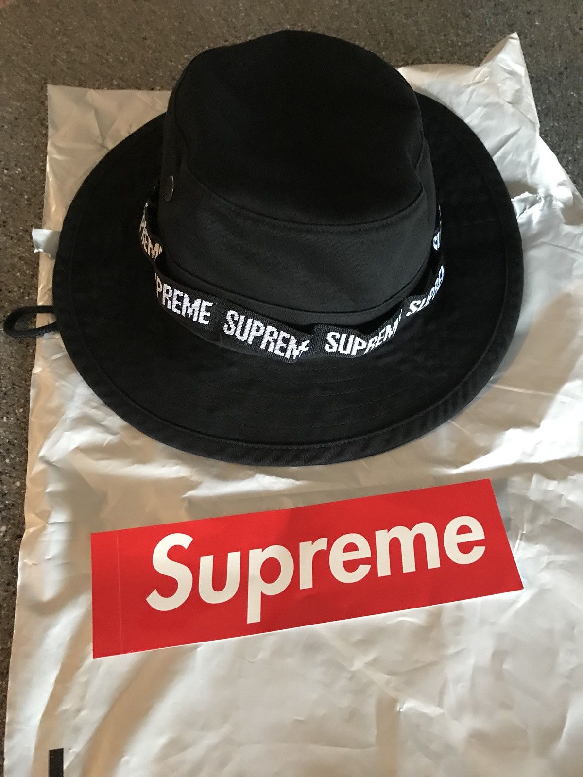 Supreme Supreme SS18 Military Boonie Black M/L | Grailed