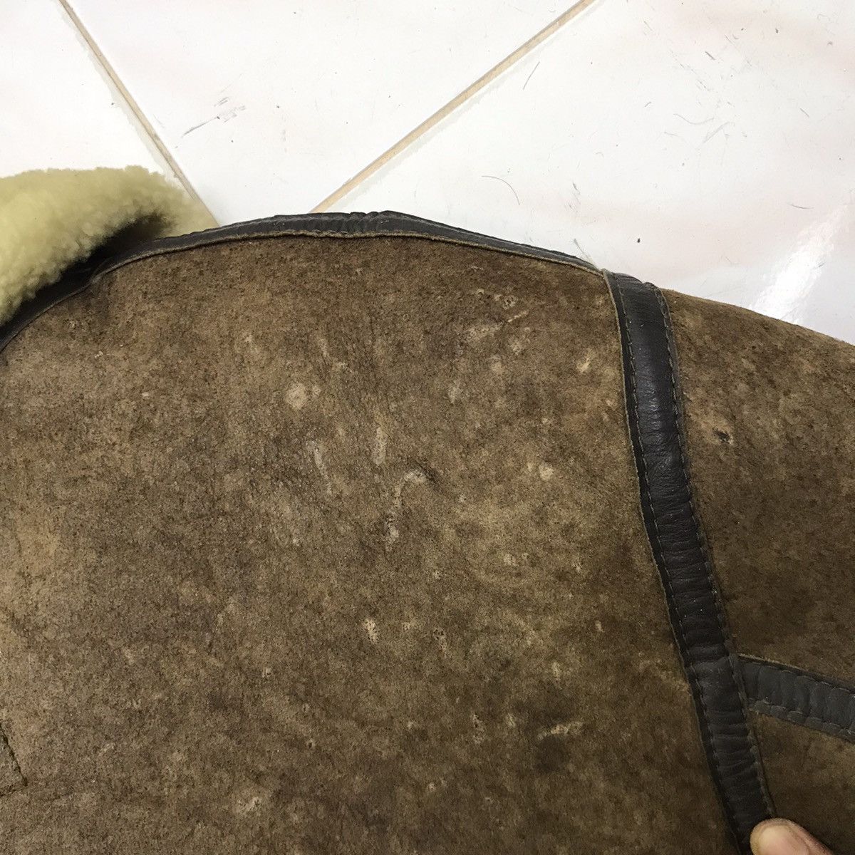 Other Vintage B 3 Sherling Ride On Military Sheepskin Coat Size US S / EU 44-46 / 1 - 21 Thumbnail