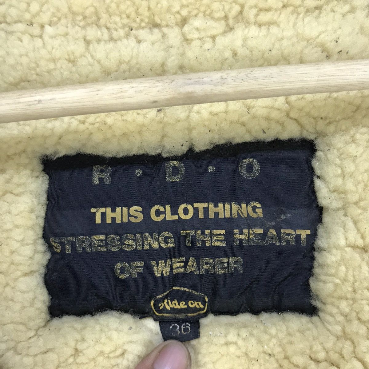 Other Vintage B 3 Sherling Ride On Military Sheepskin Coat Size US S / EU 44-46 / 1 - 22 Thumbnail