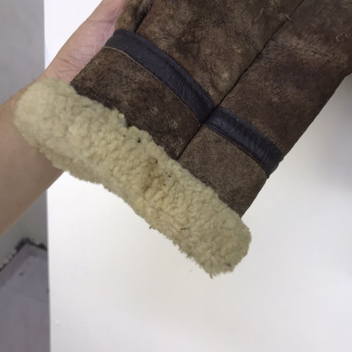 Other Vintage B 3 Sherling Ride On Military Sheepskin Coat Size US S / EU 44-46 / 1 - 12 Thumbnail