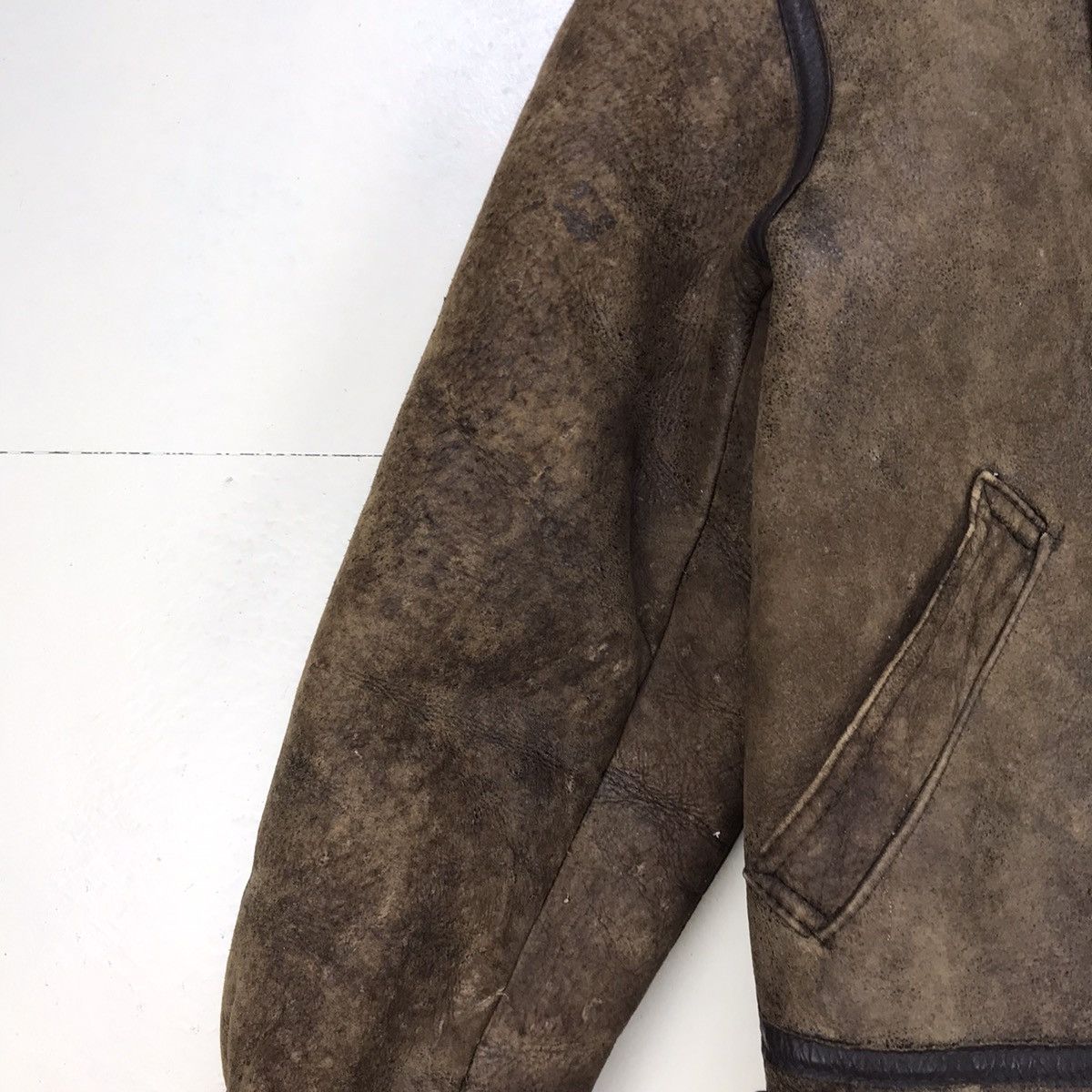 Other Vintage B 3 Sherling Ride On Military Sheepskin Coat Size US S / EU 44-46 / 1 - 4 Thumbnail