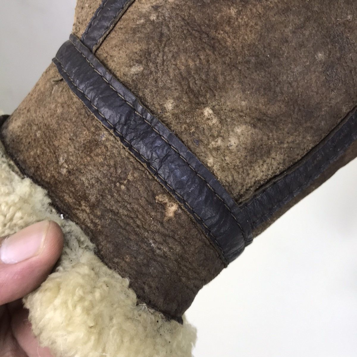 Other Vintage B 3 Sherling Ride On Military Sheepskin Coat Size US S / EU 44-46 / 1 - 17 Thumbnail