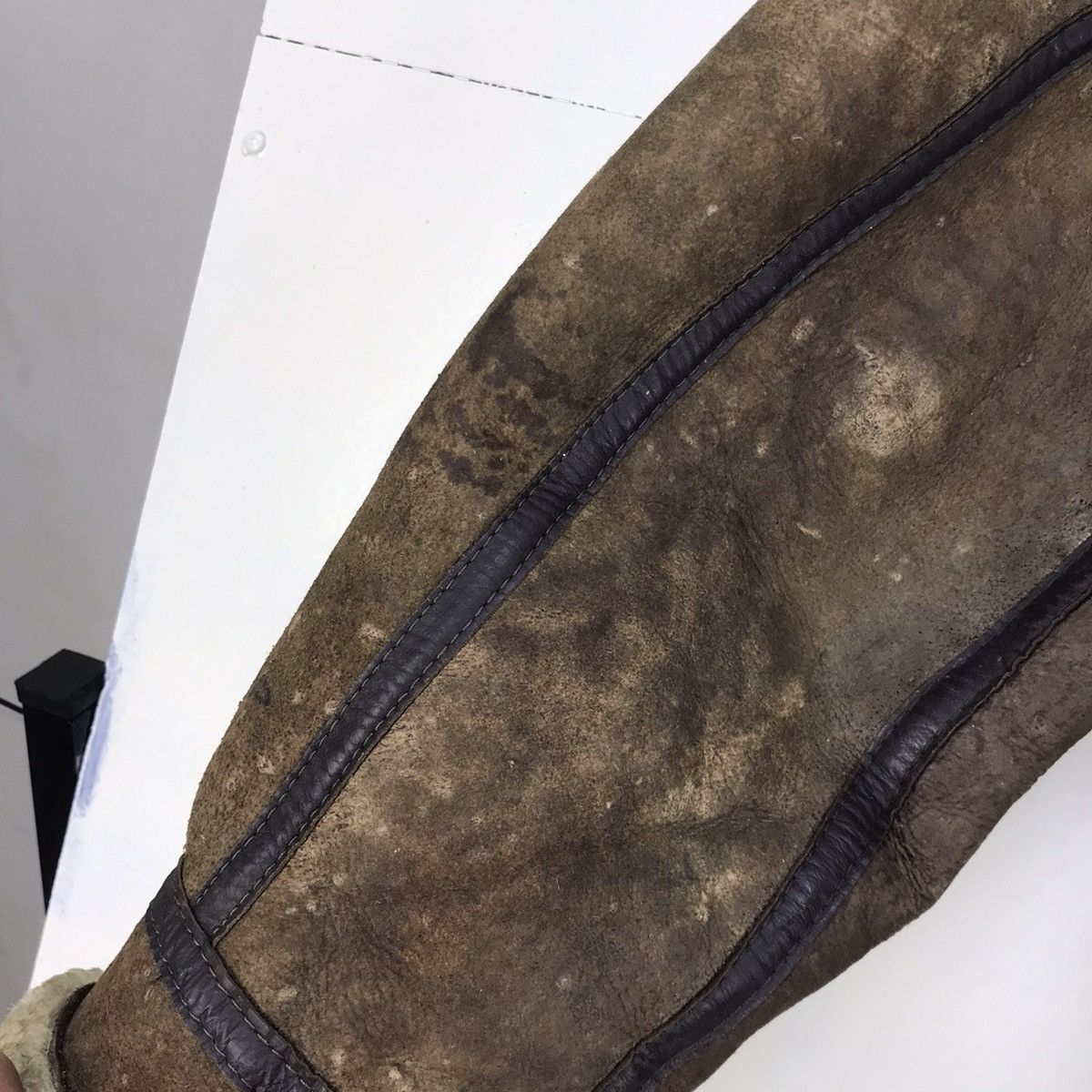 Other Vintage B 3 Sherling Ride On Military Sheepskin Coat Size US S / EU 44-46 / 1 - 16 Thumbnail