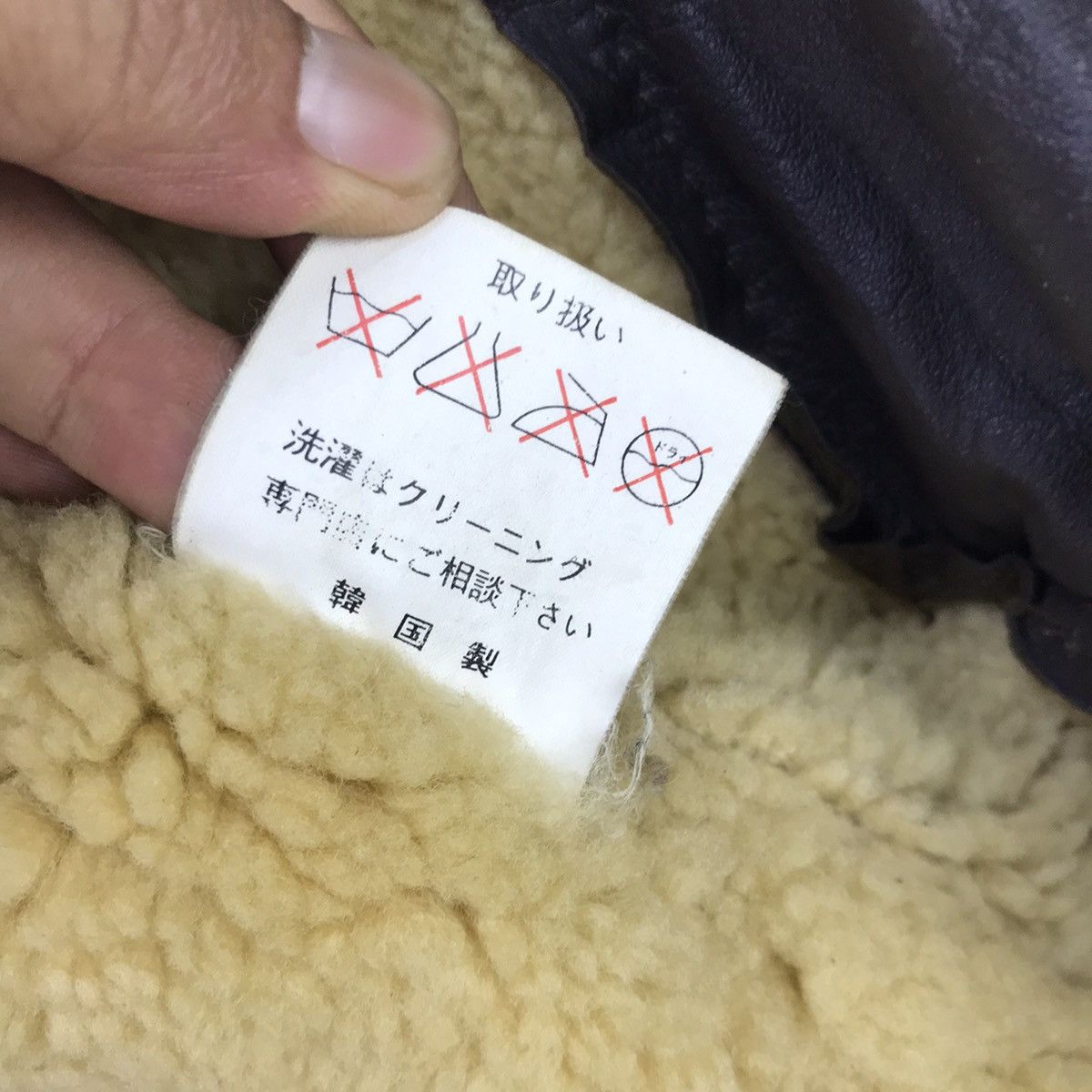Other Vintage B 3 Sherling Ride On Military Sheepskin Coat Size US S / EU 44-46 / 1 - 24 Thumbnail