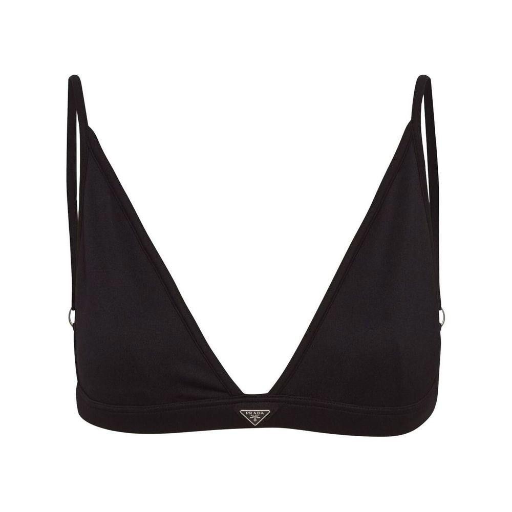 PRADA LOGO BLACK TOP SIZE 42