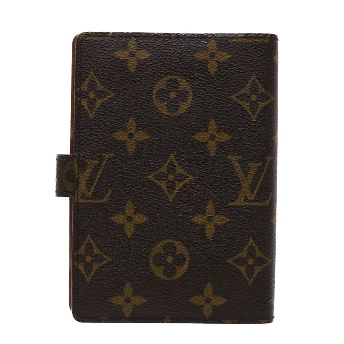 LOUIS VUITTON Monogram Agenda GM Day Planner Cover