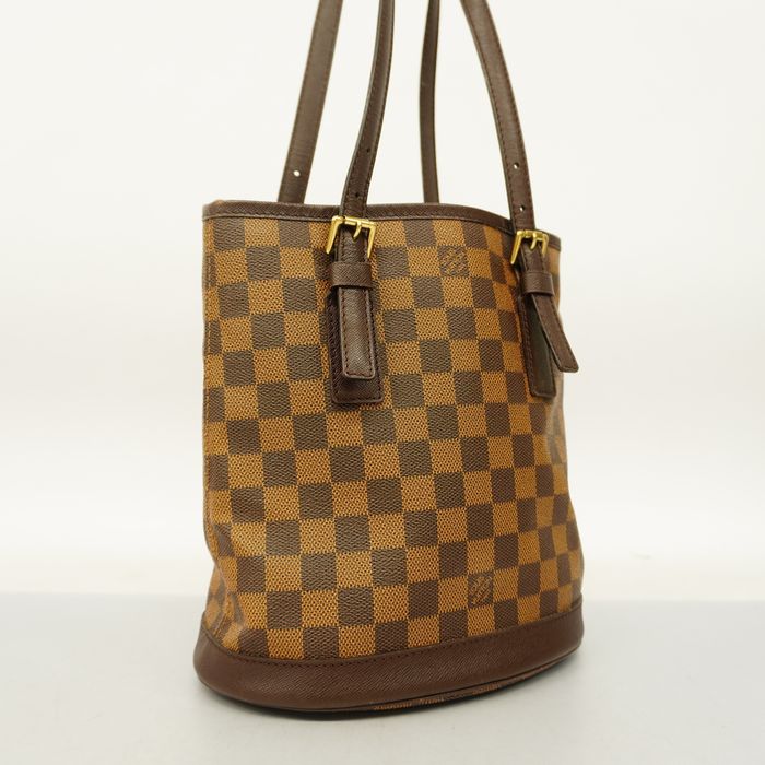 Auth Louis Vuitton Damier Ebene Male Tote Bag Hand Bag N42240 Used