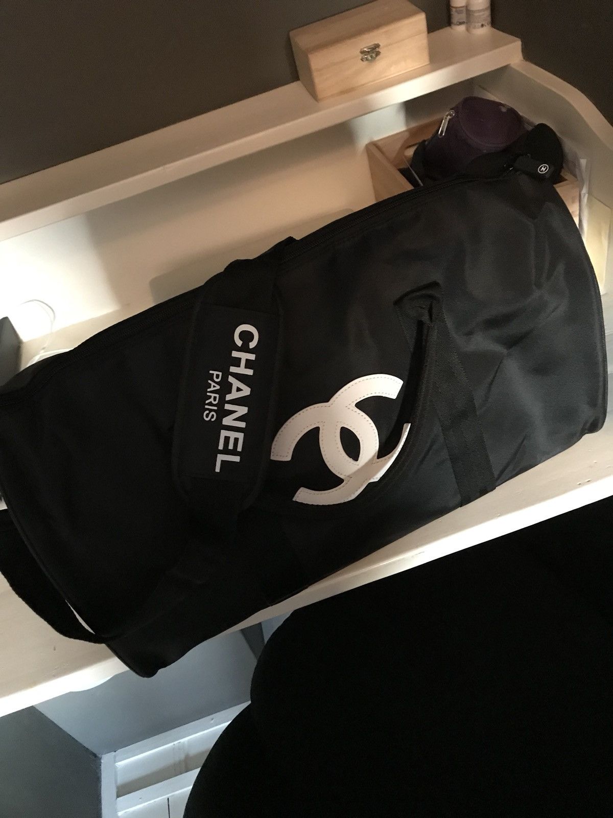 Chanel VIP DUFFLE BAG Grailed