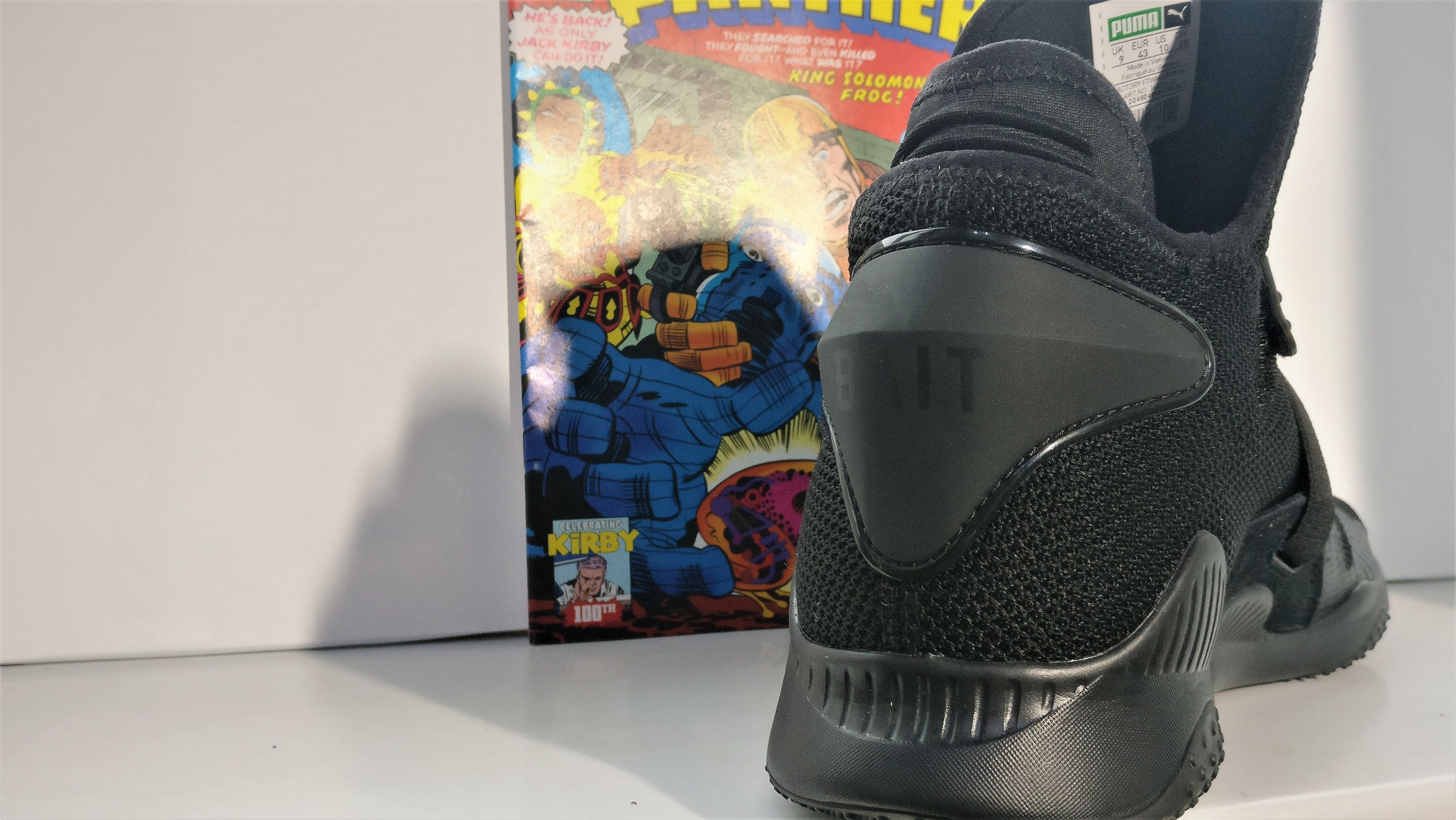 Bait Marvel Comics Puma BAIT X MARVEL X PUMA MEN MOSTRO SIRSA BLACK PANTHER UK SIZE 9 BLACK Grailed