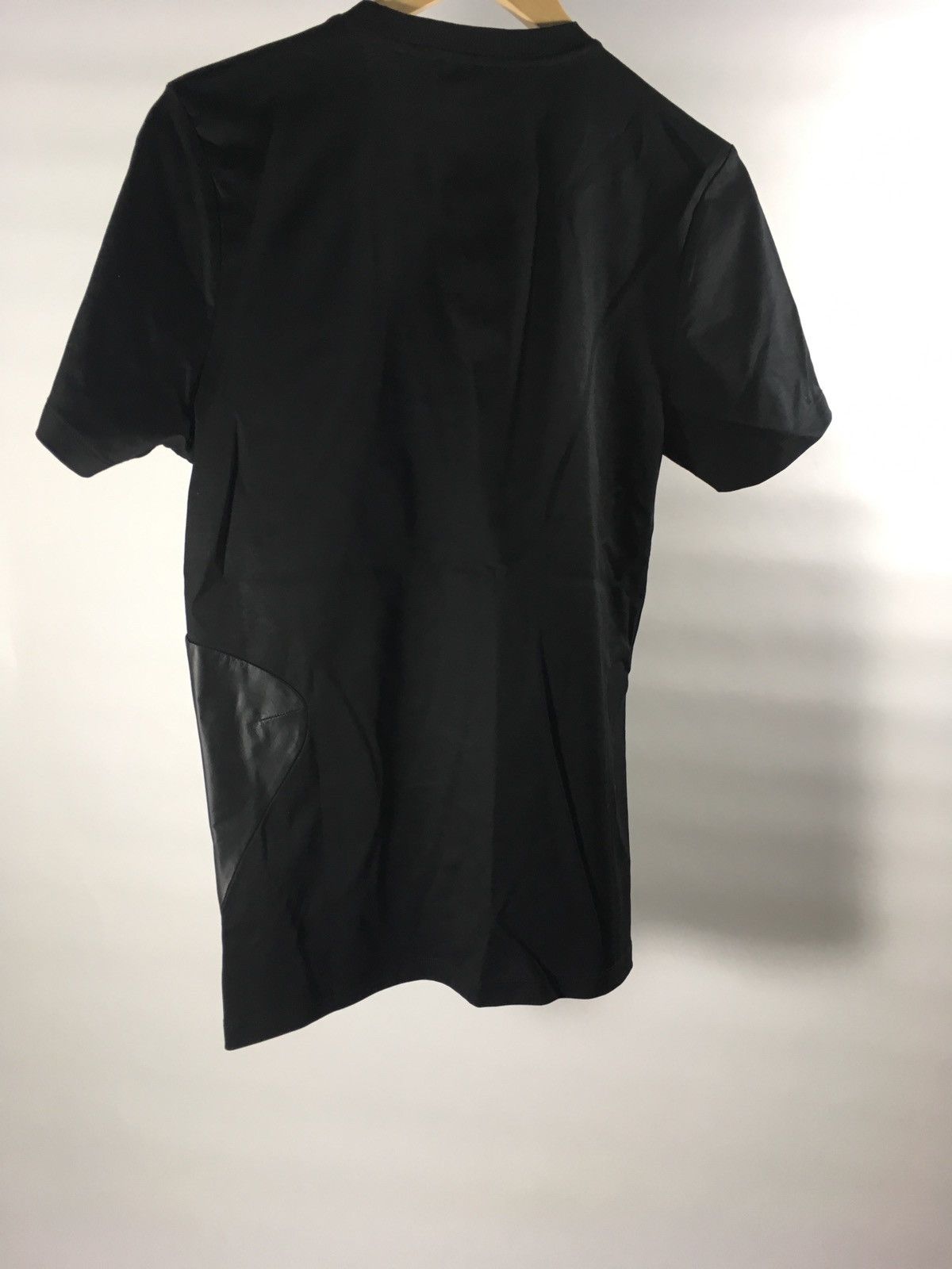 Tim Coppens Black Vinyl Shirt / Leather Patch Size US M / EU 48-50 / 2 - 2 Thumbnail