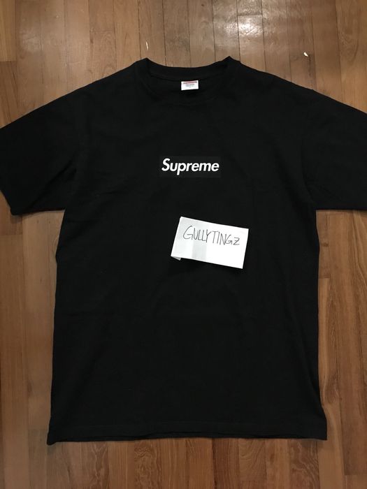 Supreme black box logo hot sale tee