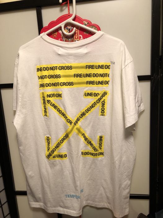 Off white t shirt do store not cross