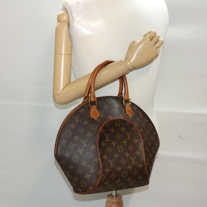 Louis-Vuitton-Monogram-Ellipse-MM-Hand-Bag-Brown-M51126