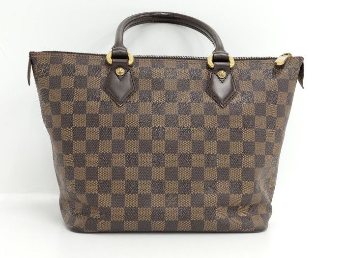 Louis Vuitton Damier Ebene SALEYA PM Tote Bag