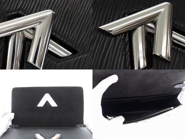 Louis Vuitton Epi Portefeuille Twist Belt Chain Shoulder Bag