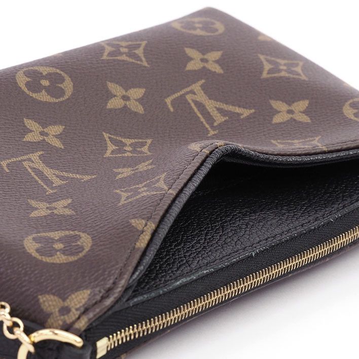 Louis Vuitton Pallas Clutch Monogram Shoulder Bag