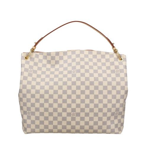 Louis Vuitton Damier Azur Graceful MM Shoulder Bag
