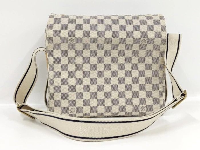 Louis Vuitton Naviglio Damier Azur Shoulder Bag