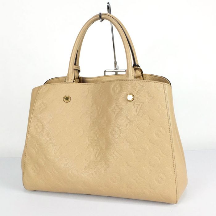 Louis Vuitton Dune Monogram Empreinte Leather Montaigne BB Bag