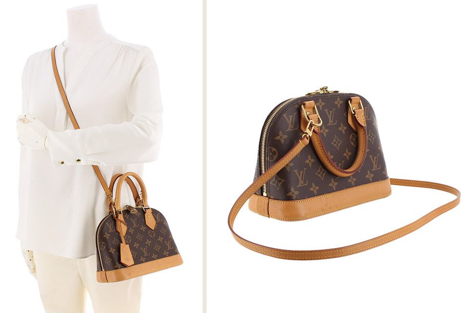 Louis Vuitton Monogram Alma BB 2way Bag