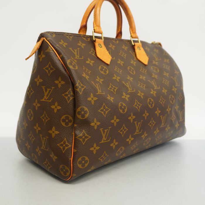 Auth Louis Vuitton Monogram Speedy 35 M41107 Women's Handbag