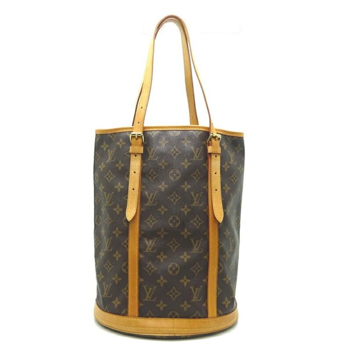 Louis Vuitton Monogram Bucket GM M42236 Bag Shoulder Ladies