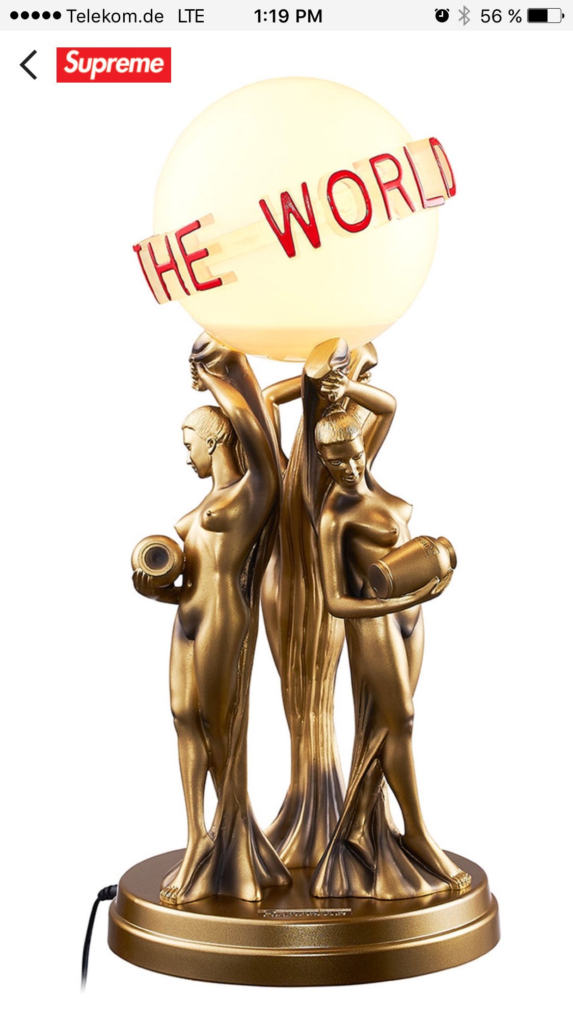 The world is yours best sale scarface lamp