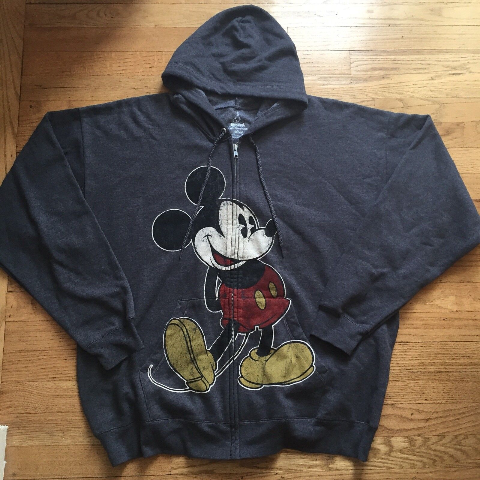 Disney Disneyland Mickey Mouse Zip-Up Hoodie Size US XL / EU 56 / 4 - 1 Preview