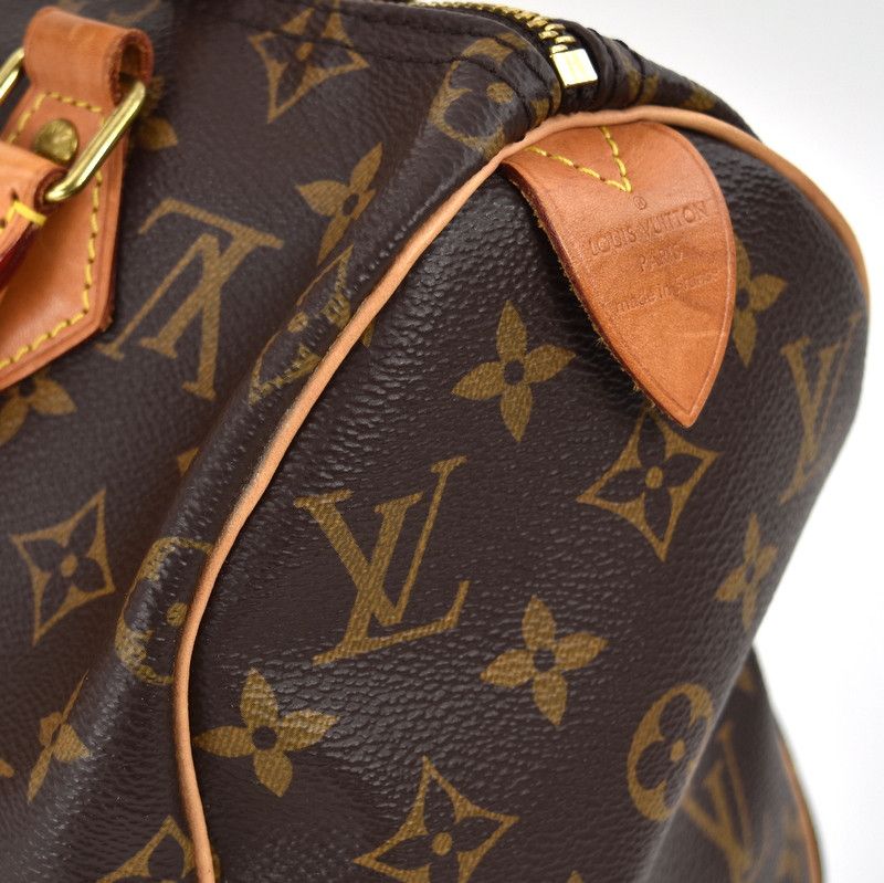 Louis Vuitton Speedy 25 Monogram Handbag Mini