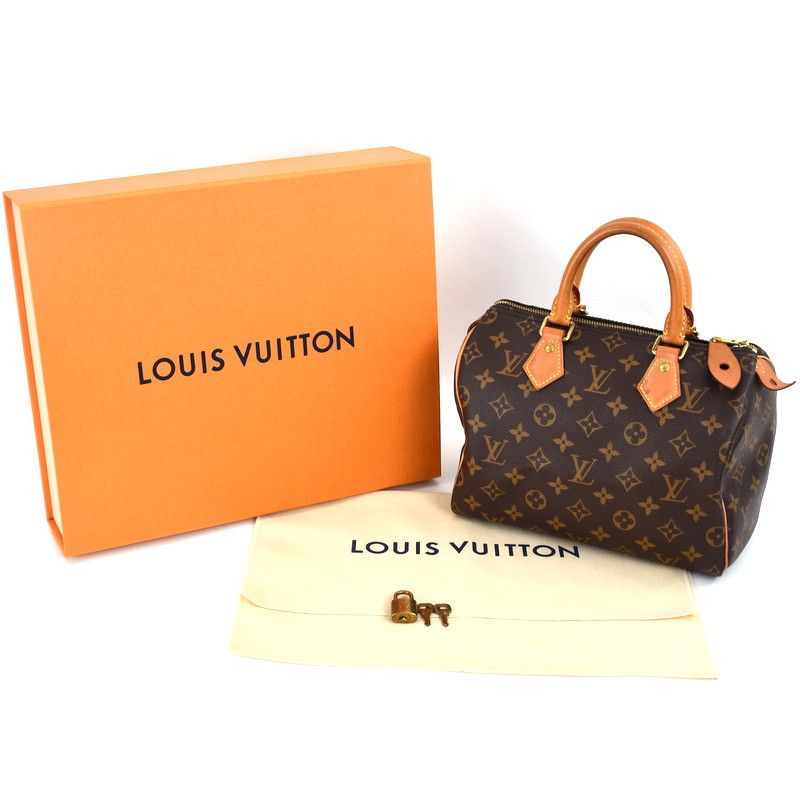 Louis Vuitton Speedy 25 Monogram Handbag Mini