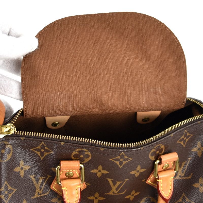 Louis Vuitton Speedy 25 Monogram Handbag Mini