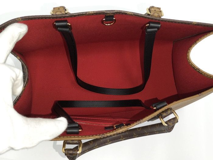 Louis Vuitton Tote Bag On The Go MM Monogram Reverse Giant