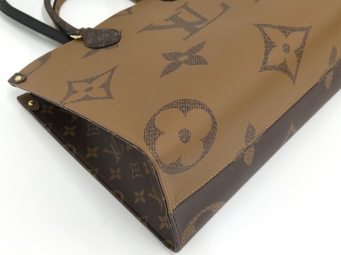 Louis Vuitton Tote Bag On The Go MM Monogram Reverse Giant