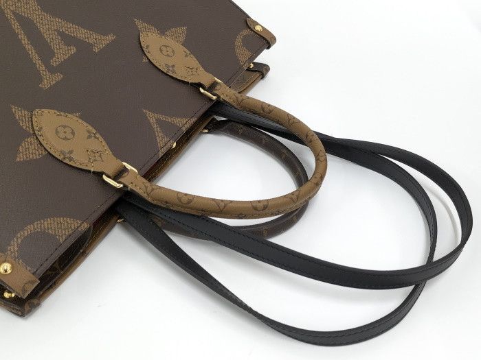 Louis Vuitton Tote Bag On The Go MM Monogram Reverse Giant