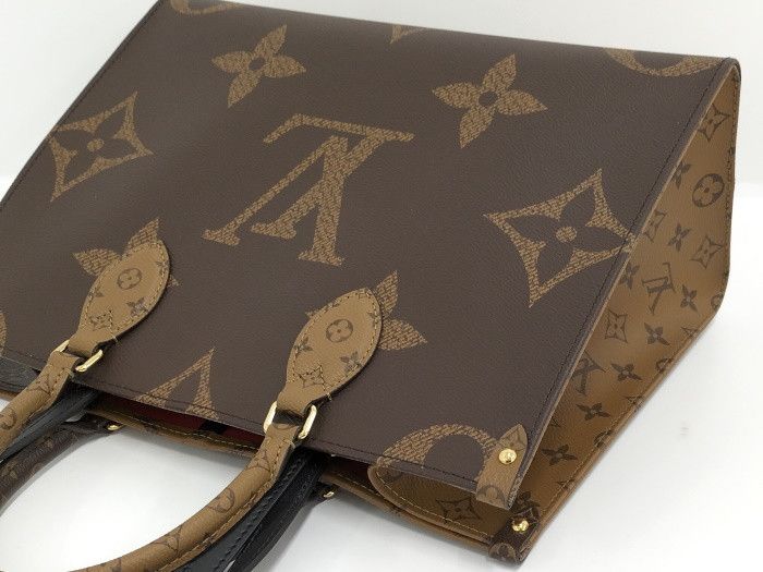 Louis Vuitton Tote Bag On The Go MM Monogram Reverse Giant