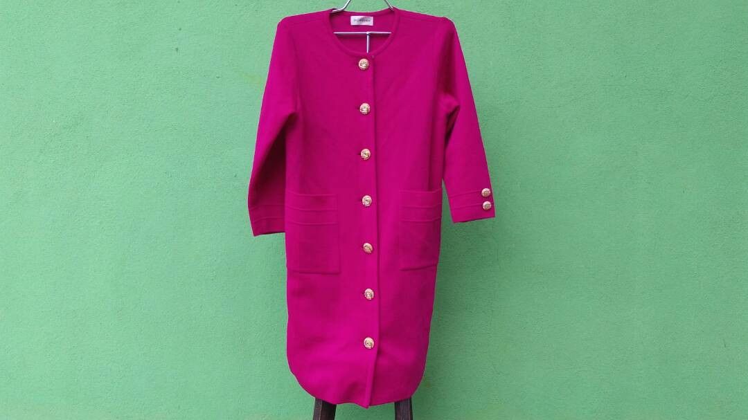 Vintage Yves Saint Laurent Long Jacket Knitwear