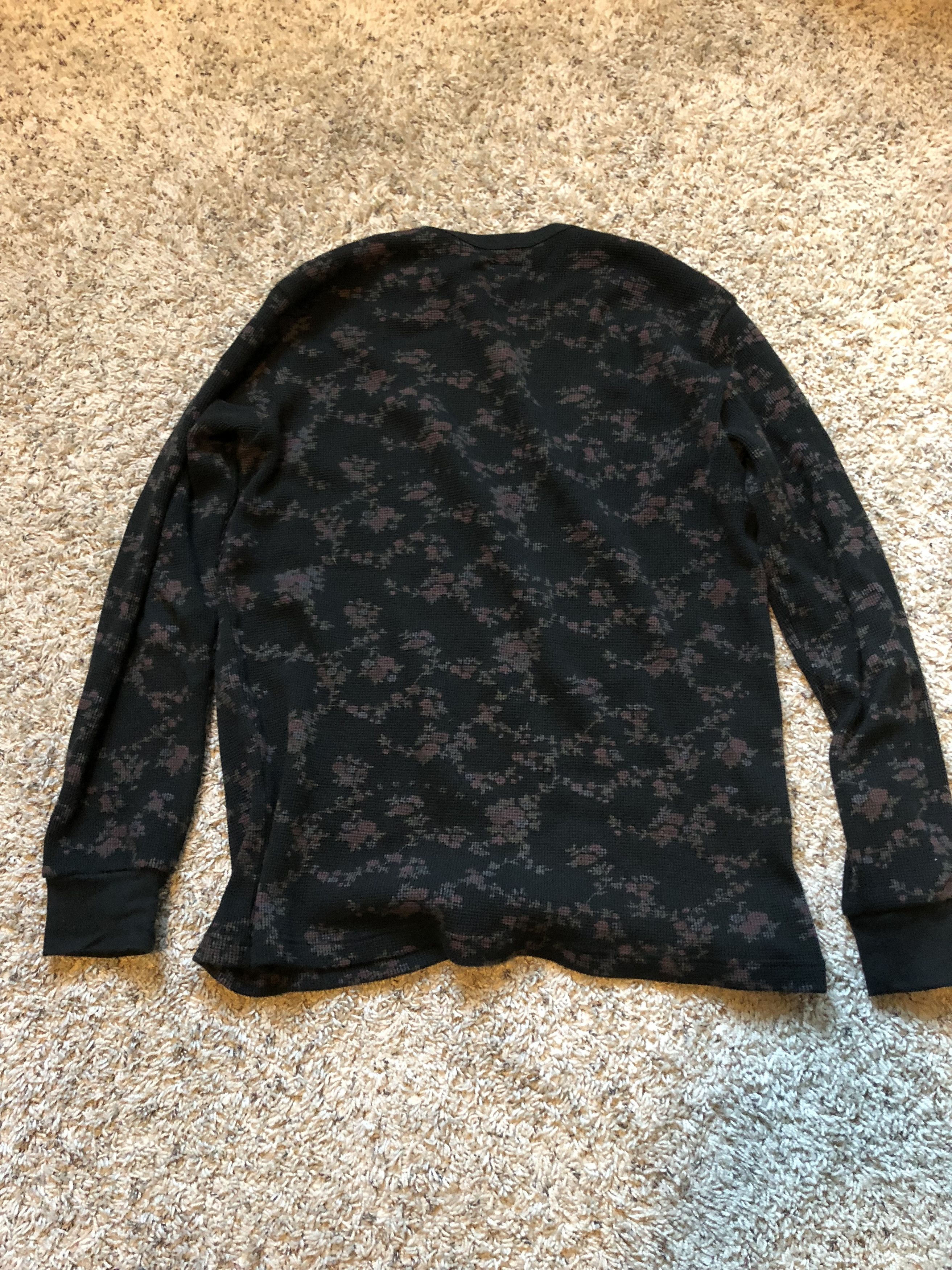 Supreme Floral Waffle Thermal | Grailed