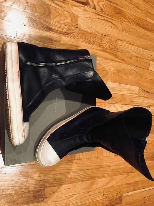 Rick Owens Leather Ramone Boot Size US 9 / EU 42 - 1 Preview
